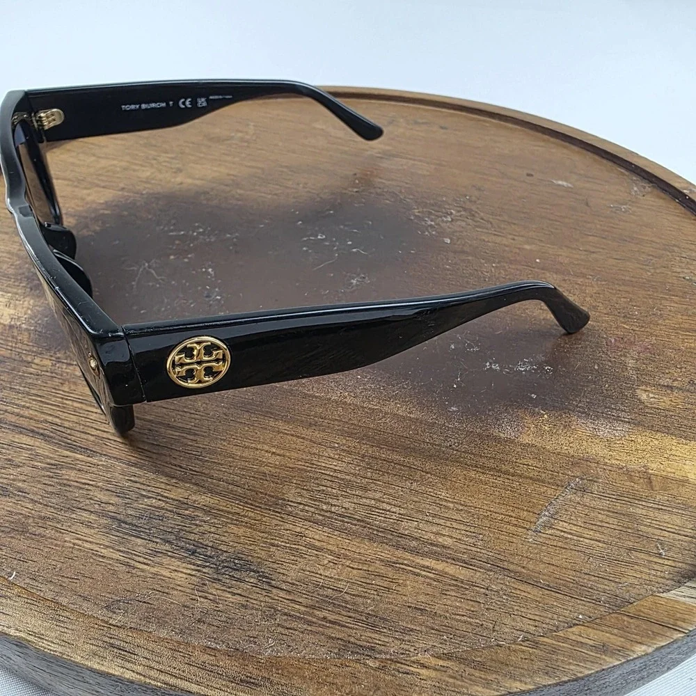 Tory Burch TY7169U 1709/87 Sunglasses Womens 52-17-140 Black Square Tinted